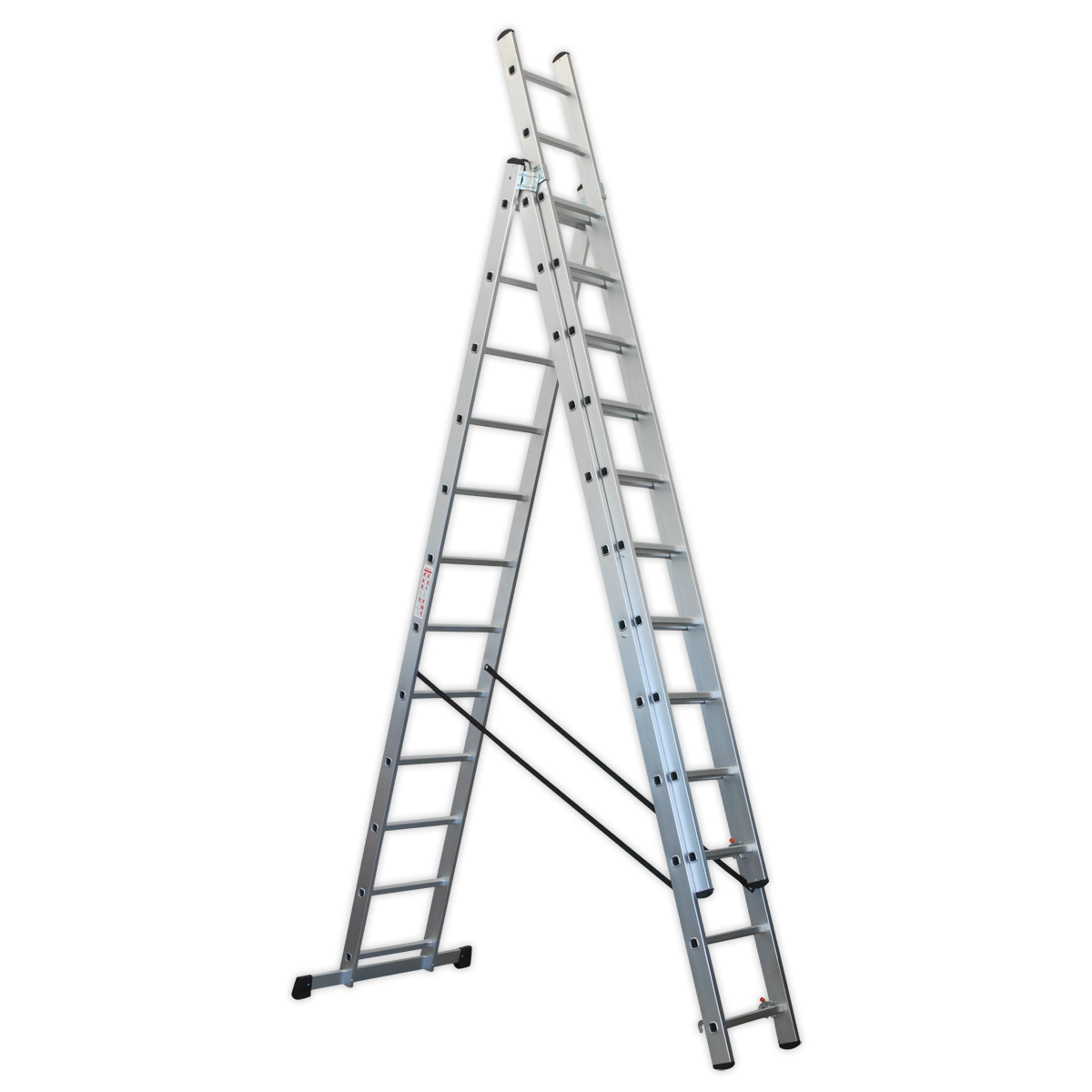 Sealey ACL312 Aluminium Extension Combination Ladder 3x12 EN 131