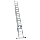 Sealey ACL312 Aluminium Extension Combination Ladder 3x12 EN 131
