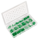 Sealey ACOR225 225pc Air Conditioning Rubber O-Ring Assortment - Metric