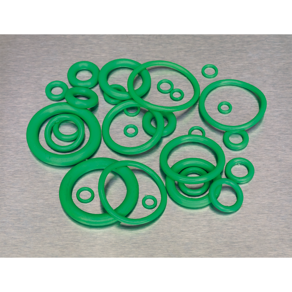 Sealey ACOR225 225pc Air Conditioning Rubber O-Ring Assortment - Metric