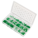 Sealey ACOR225 225pc Air Conditioning Rubber O-Ring Assortment - Metric