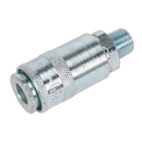 Sealey ACP01 Coupling Body Male 1/4"BSPT - Pack of 5