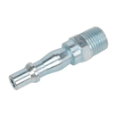 Sealey ACP04 Screwed Adaptor Male 1/4"BSPT - Pack of 15