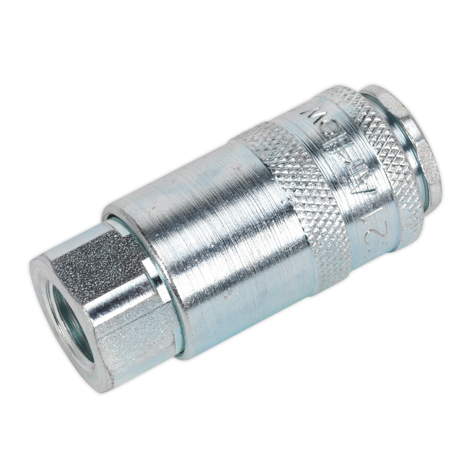 Sealey ACP13 Coupling Body Female 1/4"BSP - Pack of 5