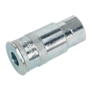 Sealey ACP15 Coupling Body Female 1/4"BSP - Pack of 5