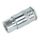 Sealey ACP15 Coupling Body Female 1/4"BSP - Pack of 5