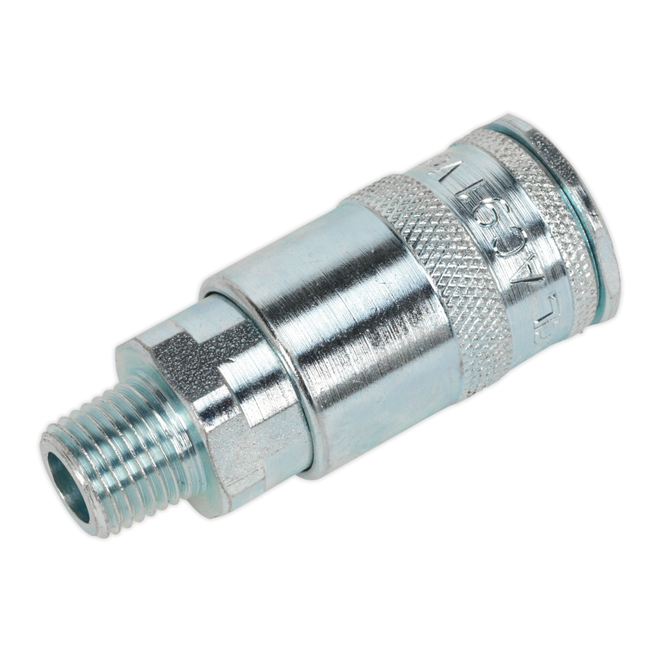 Sealey ACP16 Coupling Body Male 1/4"BSPT - Pack of 5