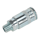 Sealey ACP16 Coupling Body Male 1/4"BSPT - Pack of 5