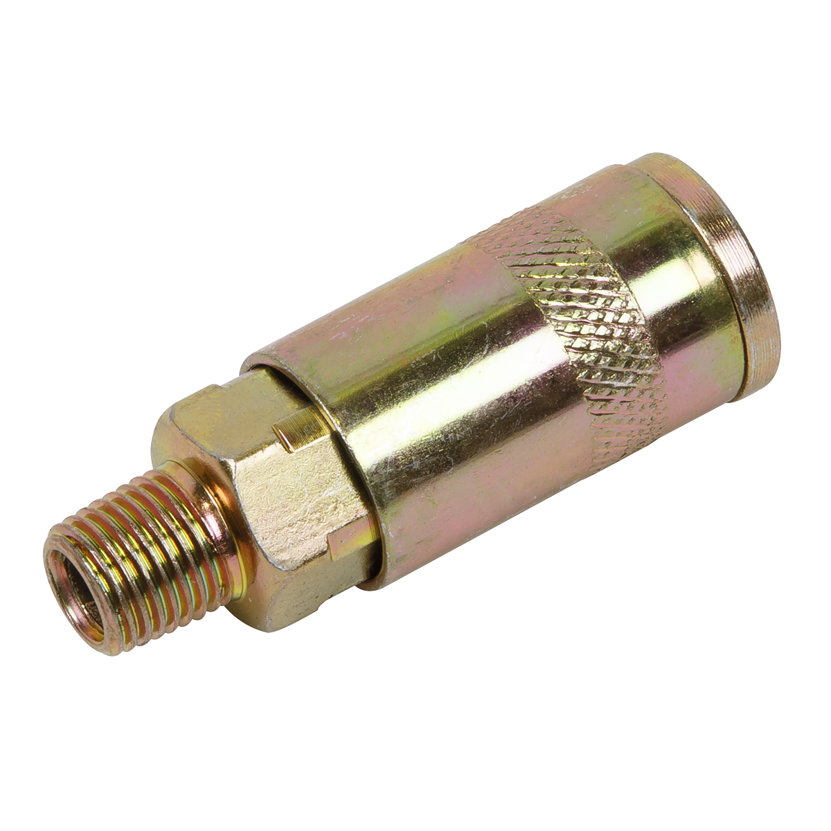 Sealey ACX01BP Coupling Body Male 1/4"BSPT - Pack of 25