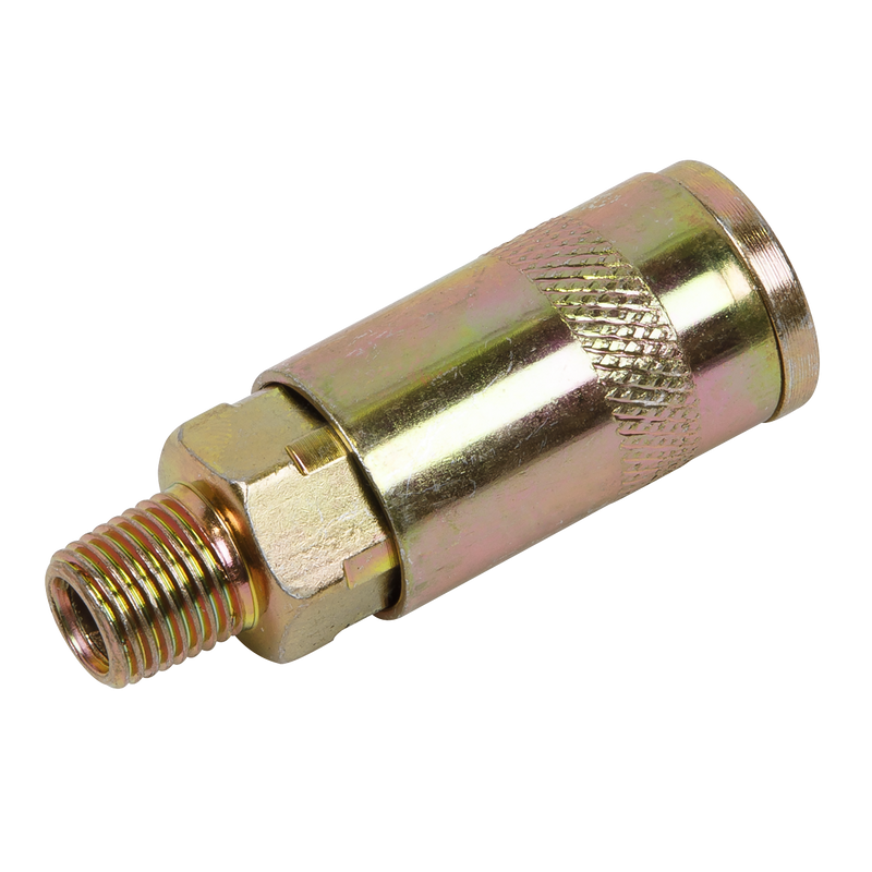Sealey ACX01BP Coupling Body Male 1/4"BSPT - Pack of 25