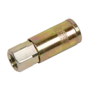 Sealey ACX13BP Coupling Body Female 1/4"BSP - Pack of 25