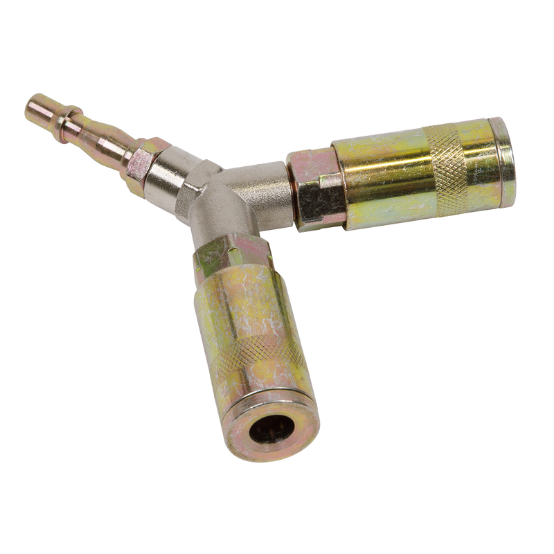 Sealey ACX55 Twin Coupling - Y-Adaptor