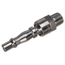 Sealey ACX90 1/4"BSPT Swivel Screwed Male Adaptor