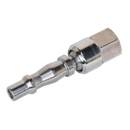 Sealey ACX91 1/4"BSP Swivel Screwed Female Adaptor