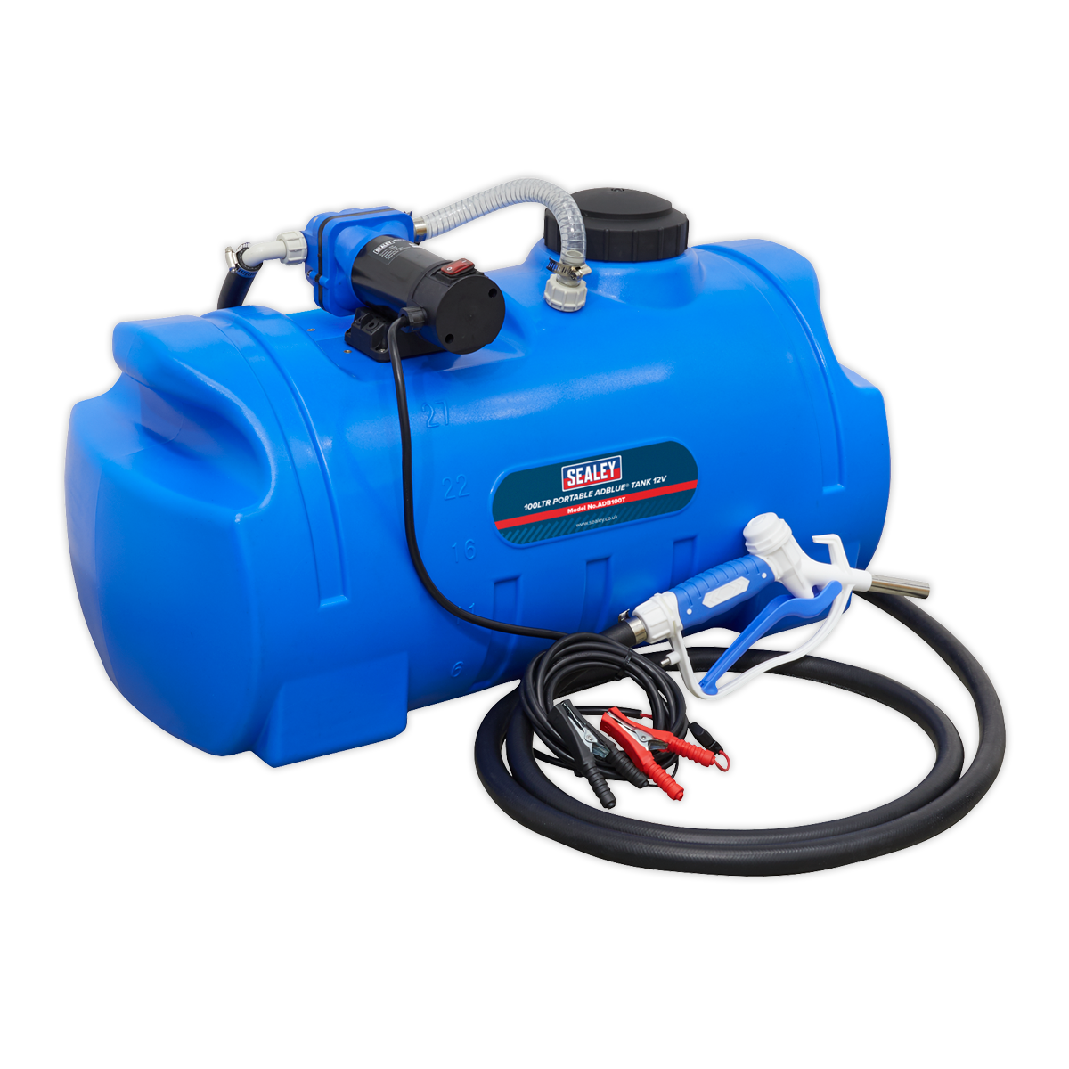 Sealey ADB100T 100L Portable AdBlueâ€šÃ Ã¶âˆšÃ¡Â¬Â¨âˆšÃœ Tank 12V