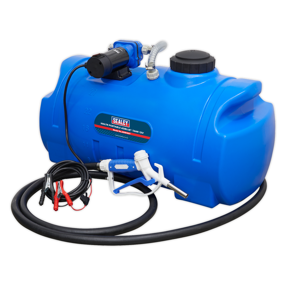 Sealey ADB100T 100L Portable AdBlue‚àö√á¬¨√Ü Tank 12V
