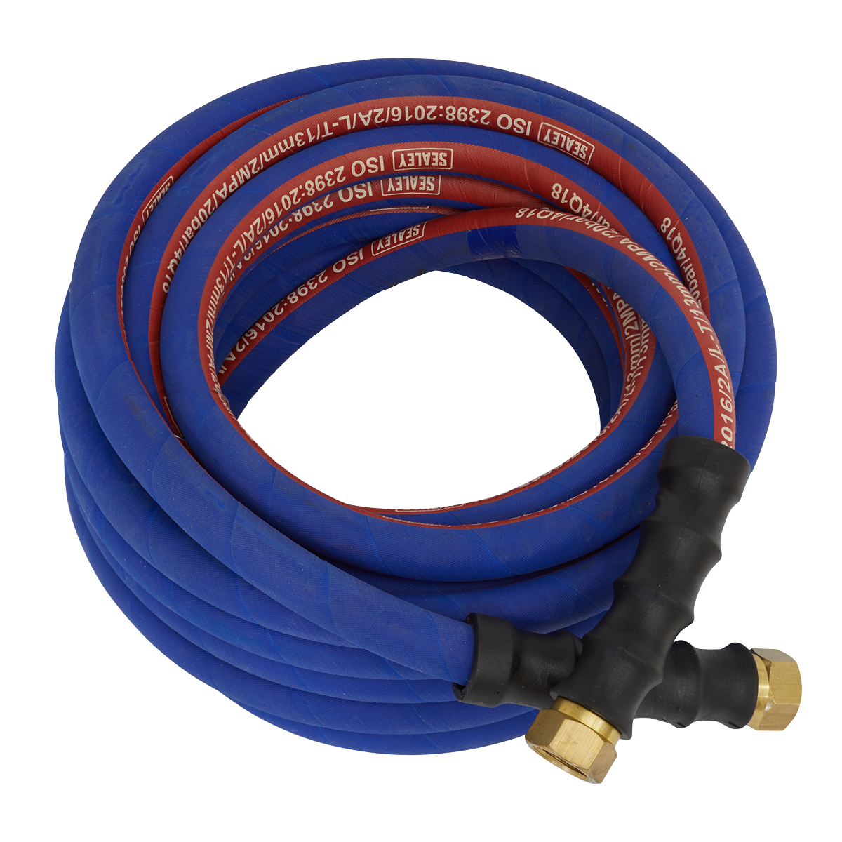 Sealey AH10R/12 10m x ‚àö√â√Ä√∫13mm Extra-Heavy-Duty Air Hose with 1/2"BSP Unions