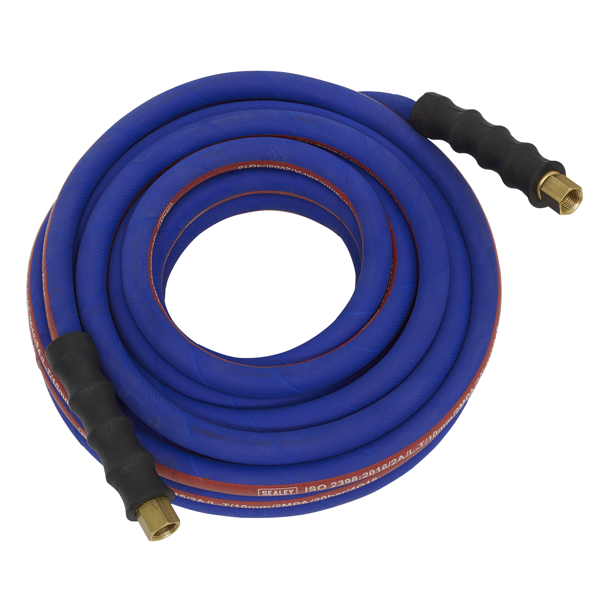Sealey AH10R/38 10m x â€šÃ Ã¶âˆšÃ¢âˆšÃ„âˆšâˆ«10mm Extra-Heavy-Duty Air Hose with 1/4"BSP Unions