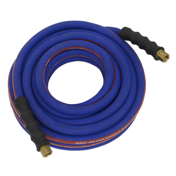 Sealey AH10R/38 10m x √ÉÀú10mm Extra-Heavy-Duty Air Hose with 1/4"BSP Unions