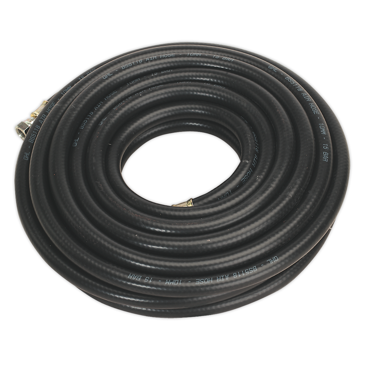 Sealey AH10RX/38 10m x â€šÃ Ã¶âˆšÃ¢âˆšÃ„âˆšâˆ«10mm Heavy-Duty Air Hose with 1/4"BSP Unions