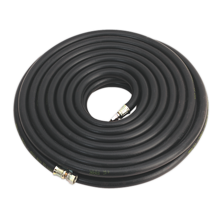 Sealey AH15RX/38 15m x â€šÃ Ã¶âˆšÃ¢âˆšÃ„âˆšâˆ«10mm Heavy-Duty Air Hose with 1/4"BSP Unions