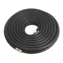 Sealey AH15RX/38 15m x √ÉÀú10mm Heavy-Duty Air Hose with 1/4"BSP Unions