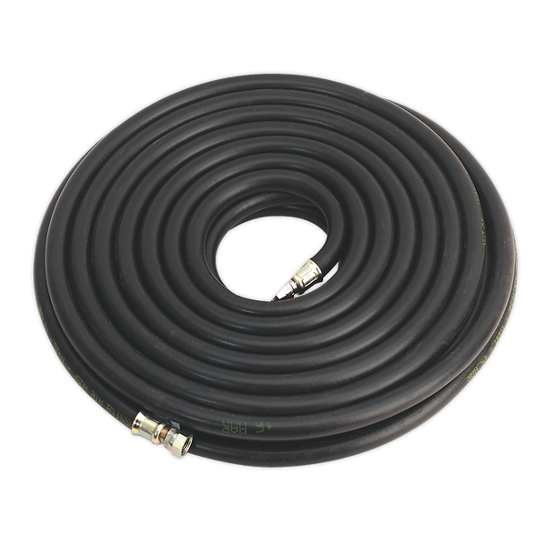 Sealey AH15RX/38 15m x √ÉÀú10mm Heavy-Duty Air Hose with 1/4"BSP Unions