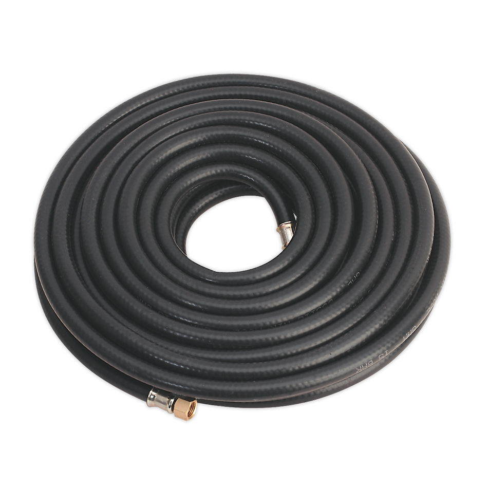 Sealey AH15RX 15m x â€šÃ Ã¶âˆšÃ¢âˆšÃ„âˆšâˆ«8mm Heavy-Duty Air Hose with 1/4"BSP Unions