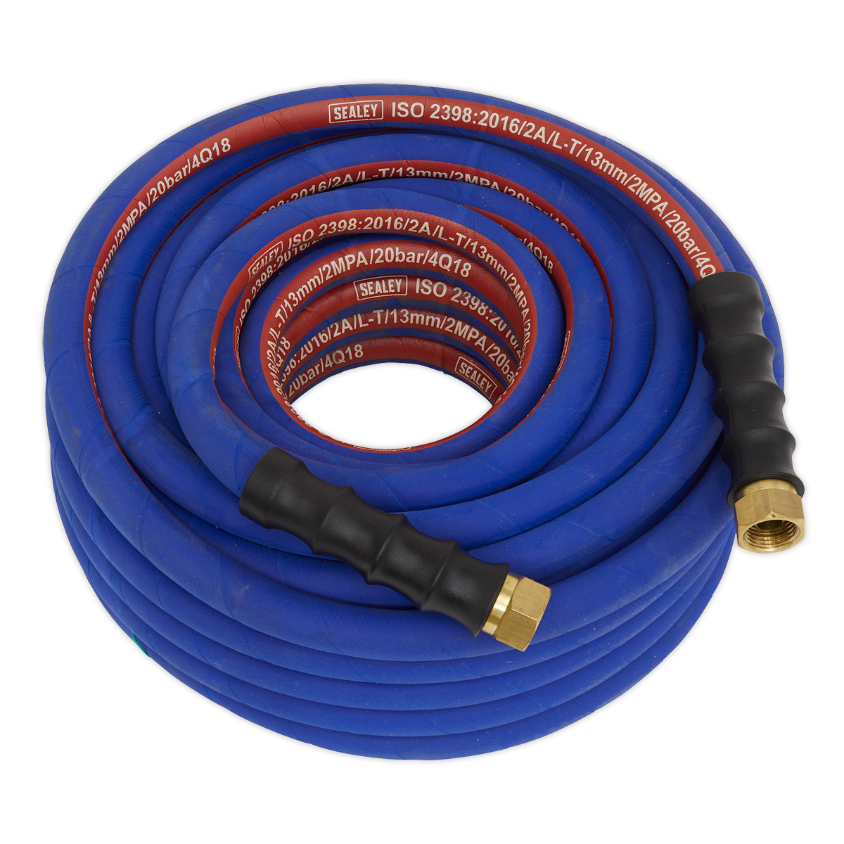 Sealey AH20R/12 20m x â€šÃ Ã¶âˆšÃ¢âˆšÃ„âˆšâˆ«13mm Extra-Heavy-Duty Air Hose with 1/2"BSP Unions