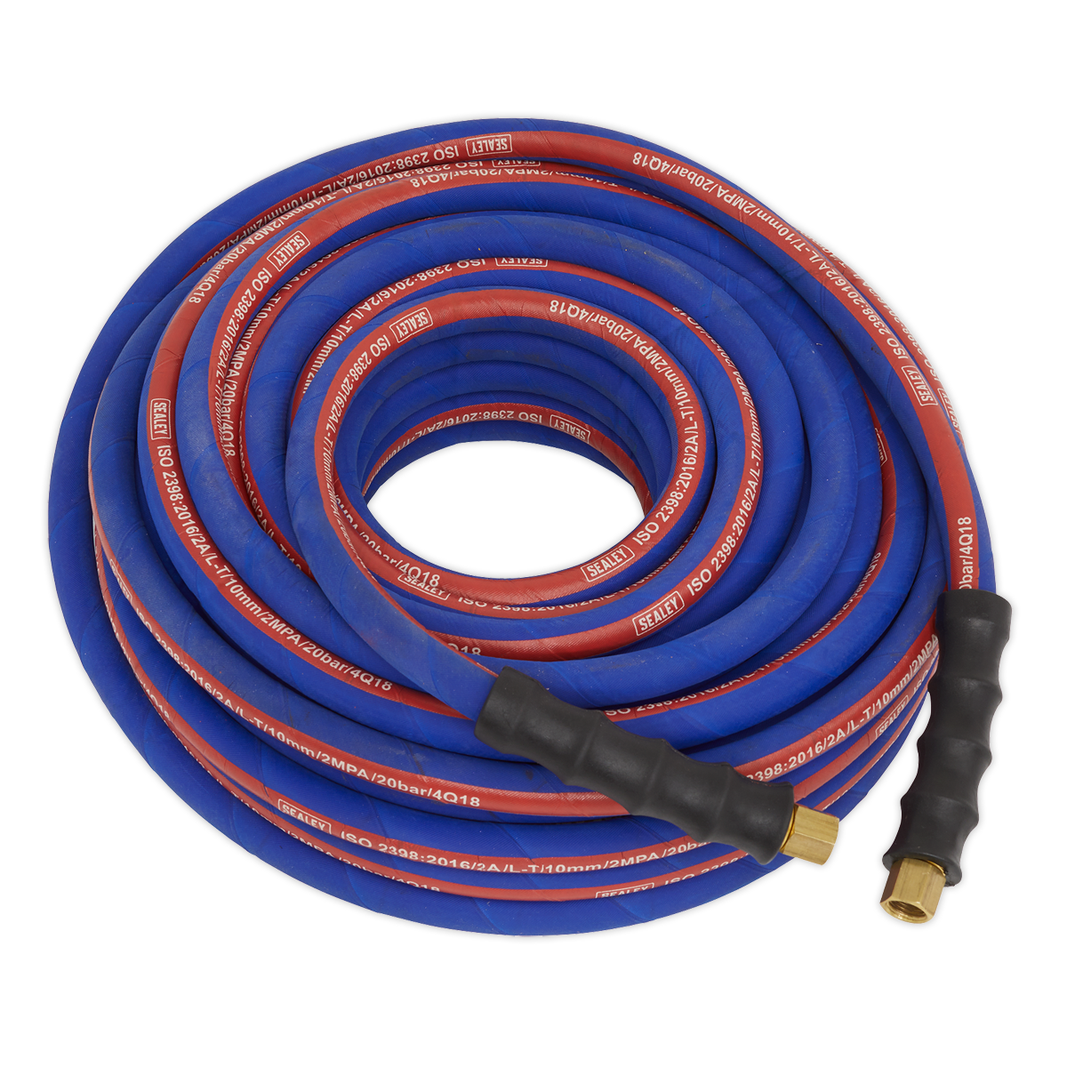 Sealey AH20R/38 20m x â€šÃ Ã¶âˆšÃ¢âˆšÃ„âˆšâˆ«10mm Extra-Heavy-Duty Air Hose with 1/4"BSP Unions