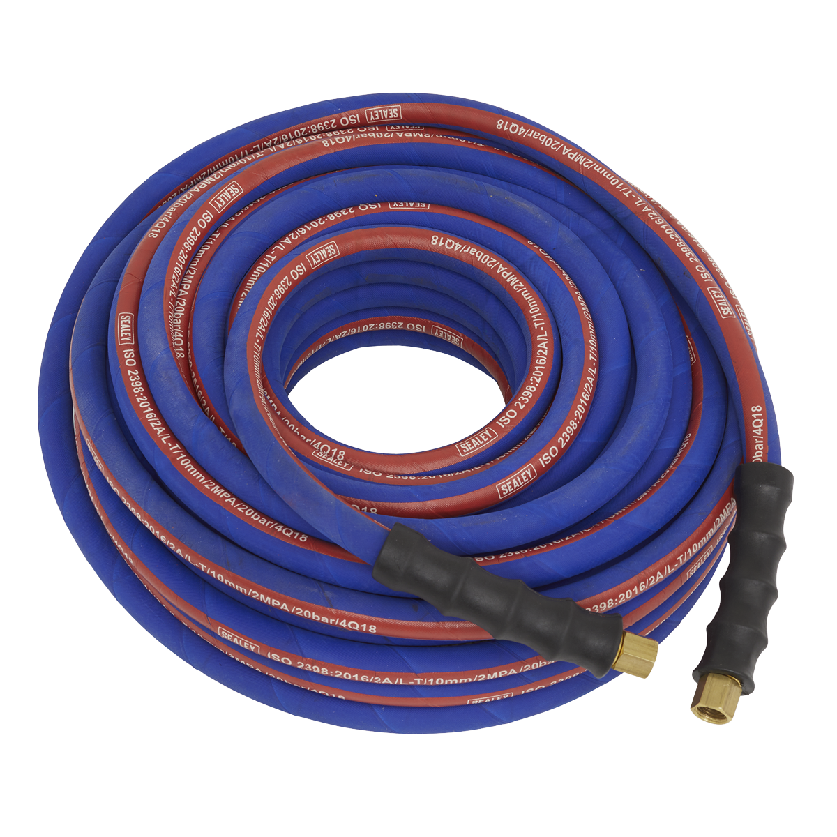 Sealey AH20R 20m x â€šÃ Ã¶âˆšÃ¢âˆšÃ„âˆšâˆ«8mm Extra-Heavy-Duty Air Hose with 1/4"BSP Unions