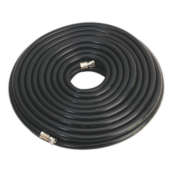 Sealey AH20RX/38 20m x √ÉÀú10mm Heavy-Duty Air Hose with 1/4"BSP Unions