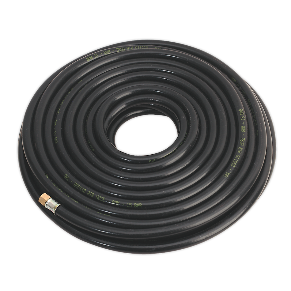 Sealey AH20RX 20m x â€šÃ Ã¶âˆšÃ¢âˆšÃ„âˆšâˆ«8mm Heavy-Duty Air Hose with 1/4"BSP Unions