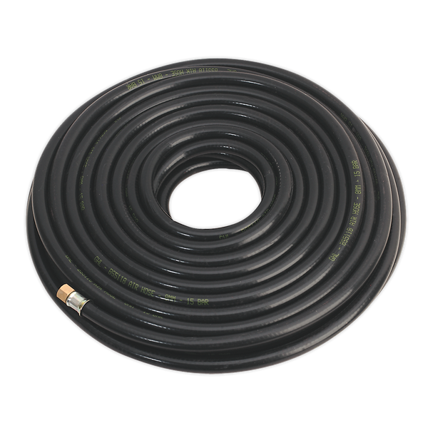 Sealey AH20RX 20m x √ÉÀú8mm Heavy-Duty Air Hose with 1/4"BSP Unions