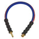 Sealey AH2R 600mm x √ÉÀú8mm Air Leader Hose with Tailpiece & 1/4"BSP Union