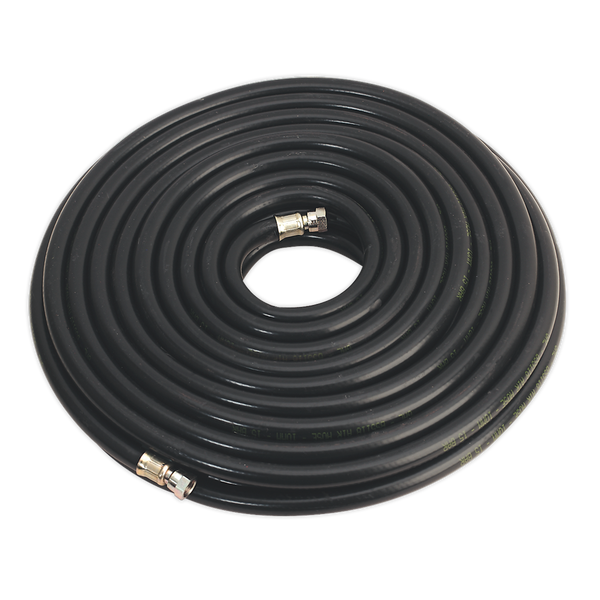 Sealey AH30RX/38 30m x √ÉÀú10mm Heavy-Duty Air Hose with 1/4"BSP Unions