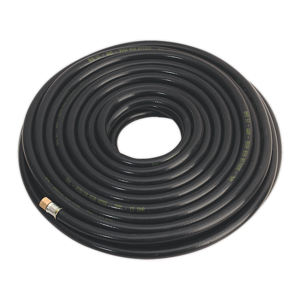 Sealey AH30RX 30m x √ÉÀú8mm Heavy-Duty Air Hose with 1/4"BSP Unions