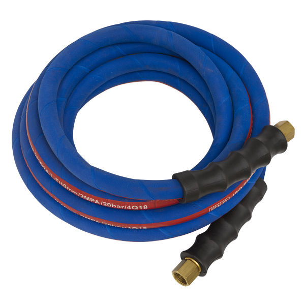 Sealey AH5R/38 5m x √ÉÀú10mm Extra-Heavy-Duty Air Hose with 1/4"BSP Unions