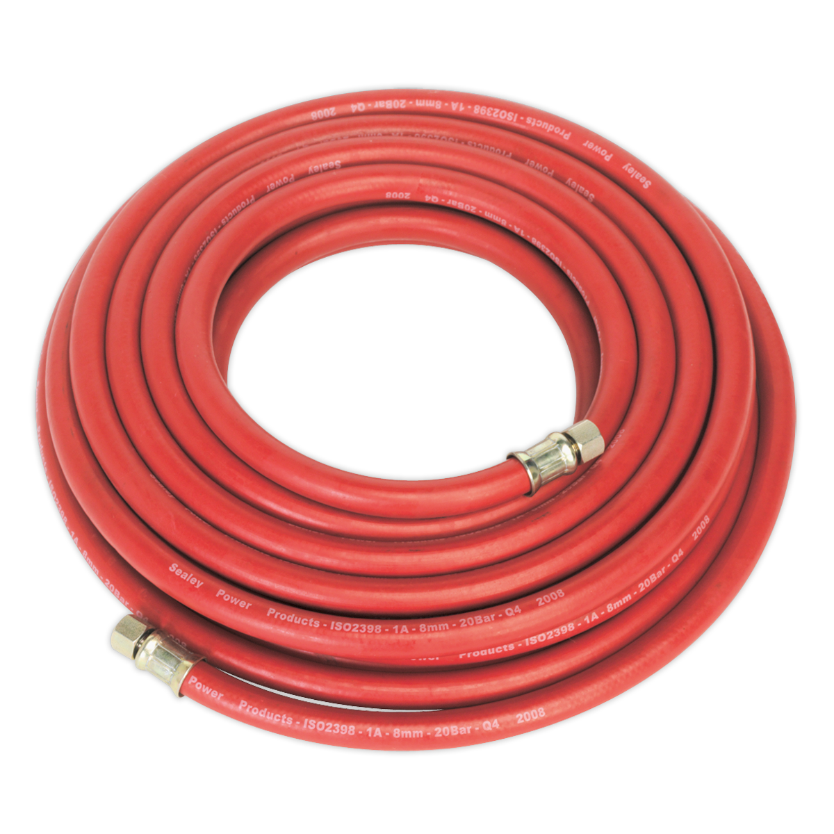 Sealey AHC10 10m x â€šÃ Ã¶âˆšÃ¢âˆšÃ„âˆšâˆ«8mm Air Hose with 1/4"BSP Unions