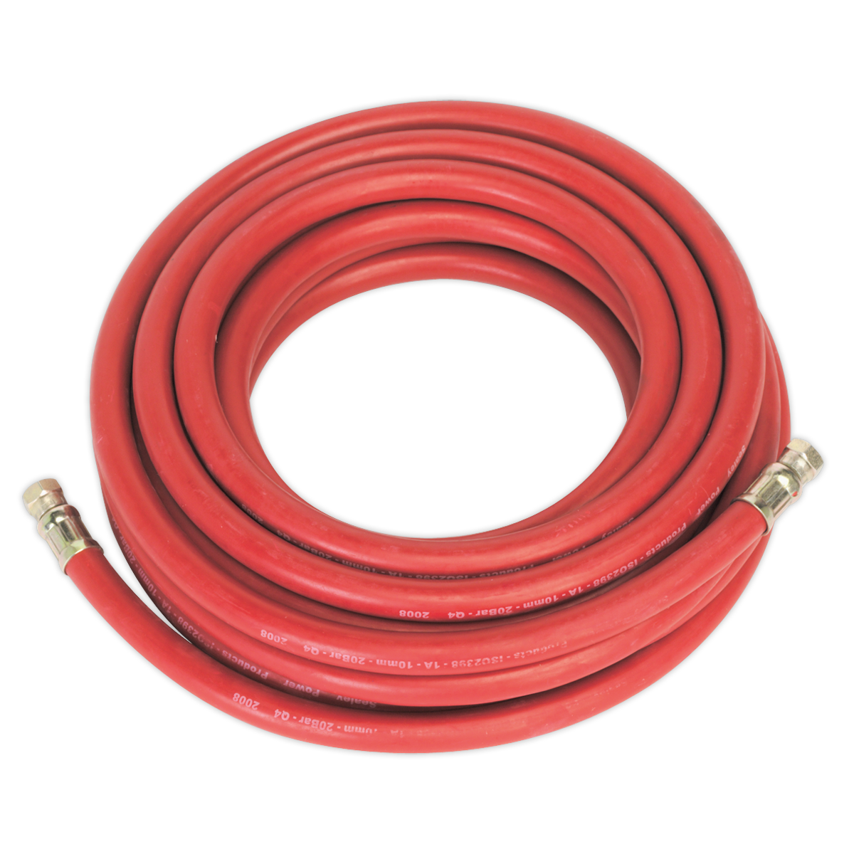 Sealey AHC1038 10m x â€šÃ Ã¶âˆšÃ¢âˆšÃ„âˆšâˆ«10mm Air Hose with 1/4"BSP Unions