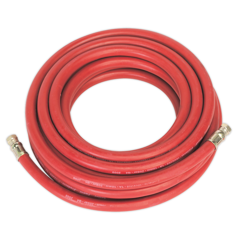 Sealey AHC1038 10m x Ø10mm Air Hose with 1/4"BSP Unions