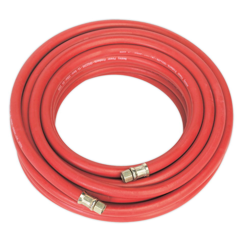 Sealey AHC15 15m x â€šÃ Ã¶âˆšÃ¢âˆšÃ„âˆšâˆ«8mm Air Hose with 1/4"BSP Unions