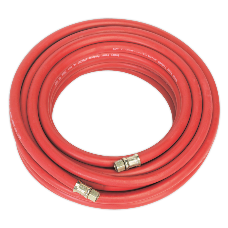 Sealey AHC15 15m x Ø8mm Air Hose with 1/4"BSP Unions
