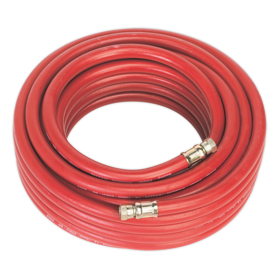 Sealey AHC1538 15m x ‚àö√â√Ä√∫10mm Air Hose with 1/4"BSP Unions