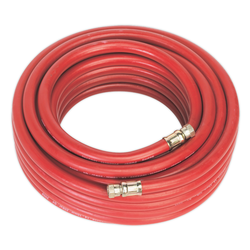 Sealey AHC1538 15m x √ÉÀú10mm Air Hose with 1/4"BSP Unions