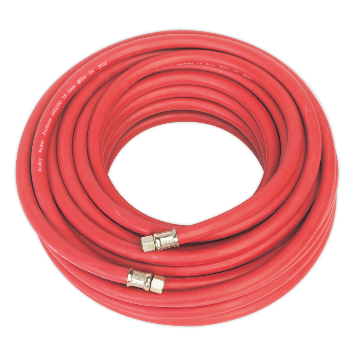 Sealey AHC20 20m x â€šÃ Ã¶âˆšÃ¢âˆšÃ„âˆšâˆ«8mm Air Hose with 1/4"BSP Unions
