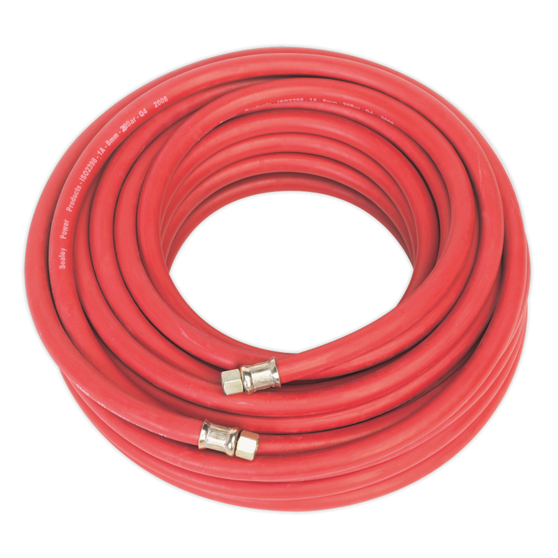Sealey AHC20 20m x Ø8mm Air Hose with 1/4"BSP Unions