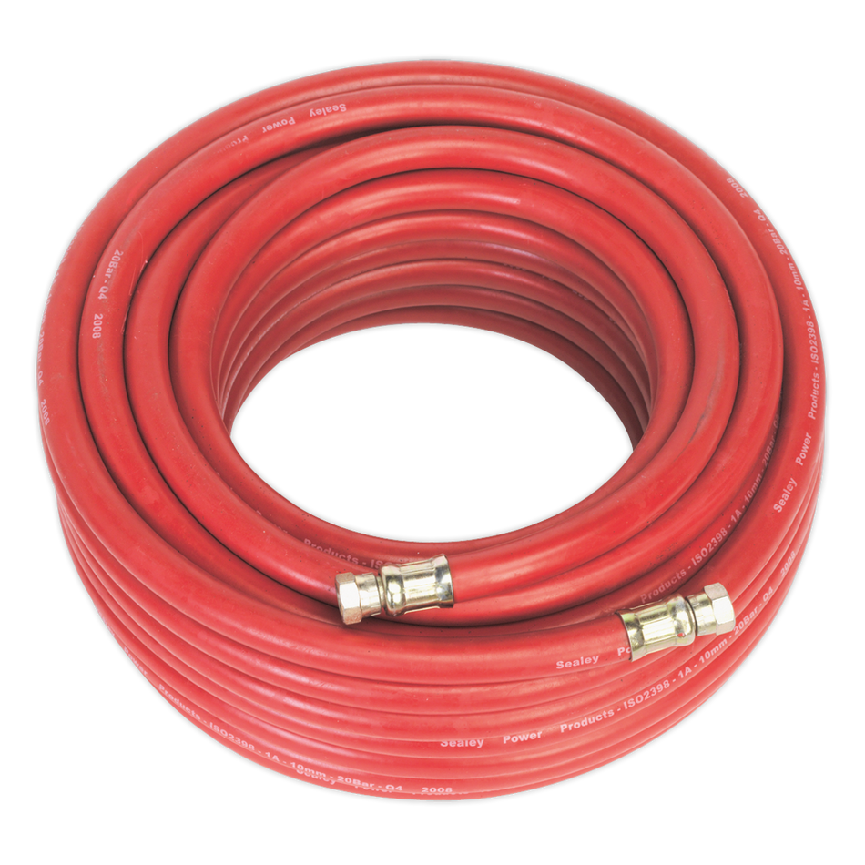 Sealey AHC2038 20m x â€šÃ Ã¶âˆšÃ¢âˆšÃ„âˆšâˆ«10mm Air Hose with 1/4"BSP Unions