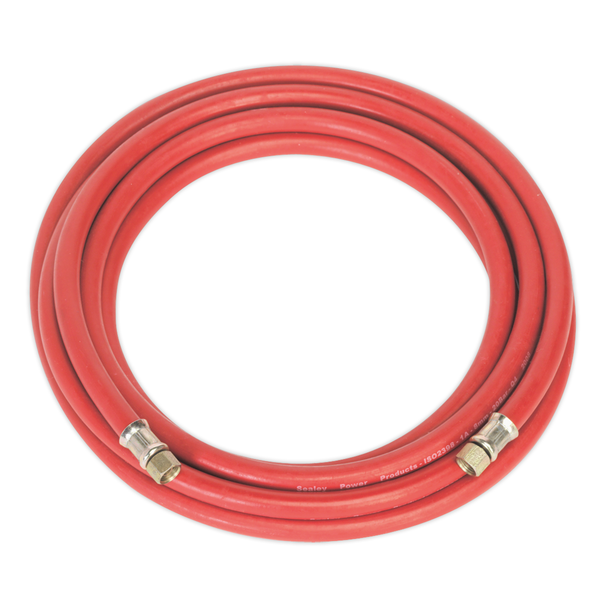 Sealey AHC5 5m x â€šÃ Ã¶âˆšÃ¢âˆšÃ„âˆšâˆ«8mm Air Hose with 1/4"BSP Unions