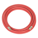 Sealey AHC5 5m x √ÉÀú8mm Air Hose with 1/4"BSP Unions